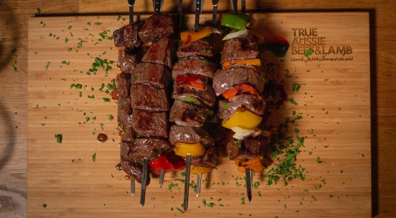 True Aussie Beef Kebab