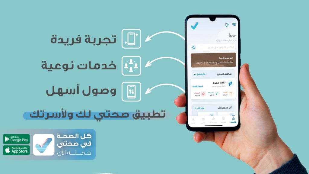 استعلام عن طريقة تفعيل خدمة مشاركة الموقع صحتي