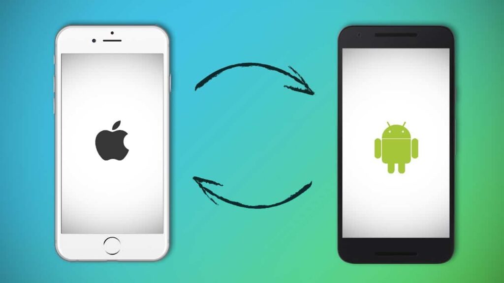 طرق مختلفة في نقل البيانات من اندرويد الى ايفون