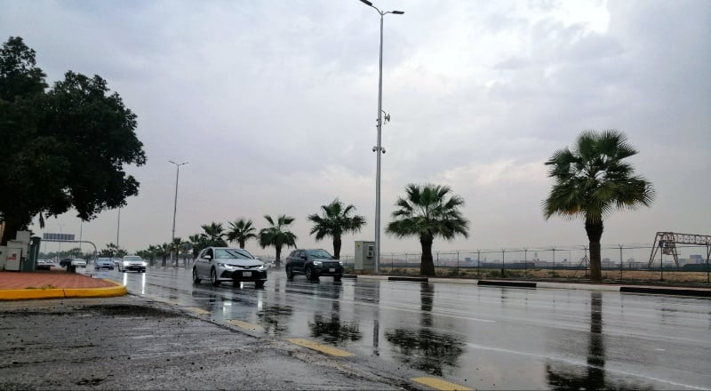 أمطار رعدية