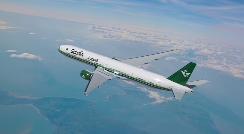 الإنترنت في الخطوط السعودية