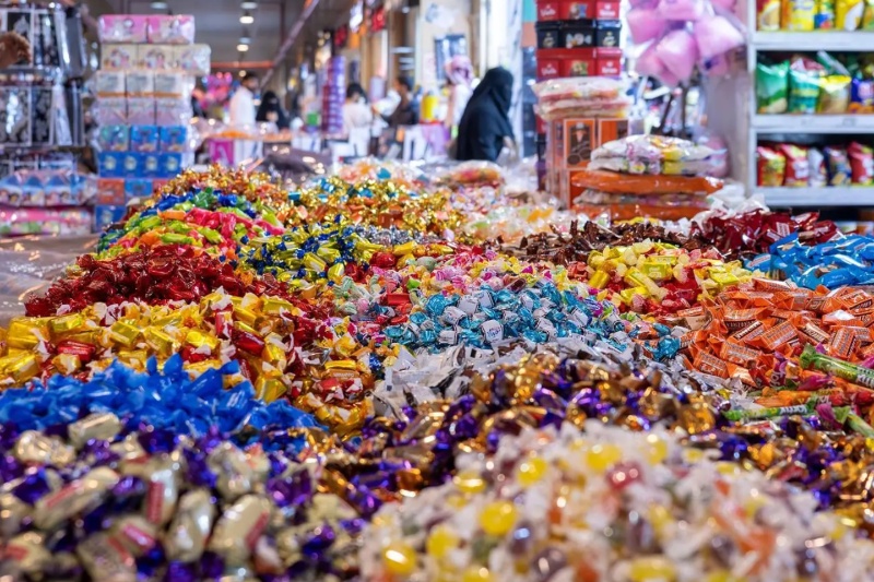 حلويات وشوكلاتة العيد