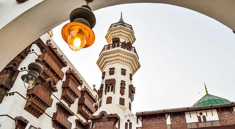 Wooden mosque Jeddah