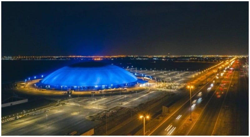 Jeddah Super Dome night