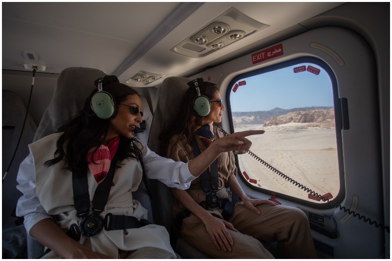 AlUla Helicopter Tour