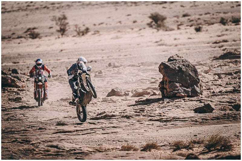 Dakar Rally bikes