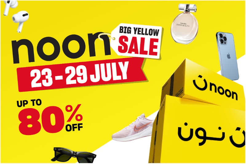 Noon.com Big Yellow Sale