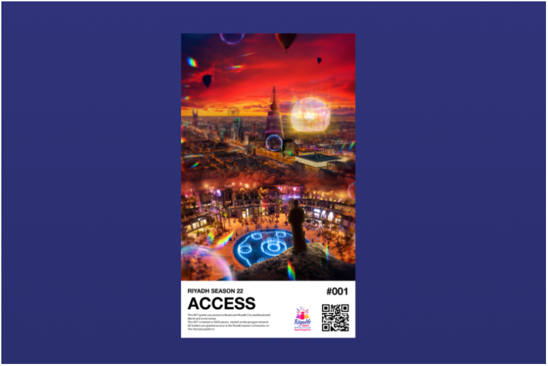 Riyadh Season NFT access card