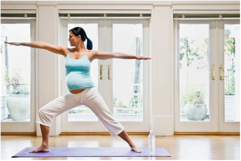 pregnancy yoga