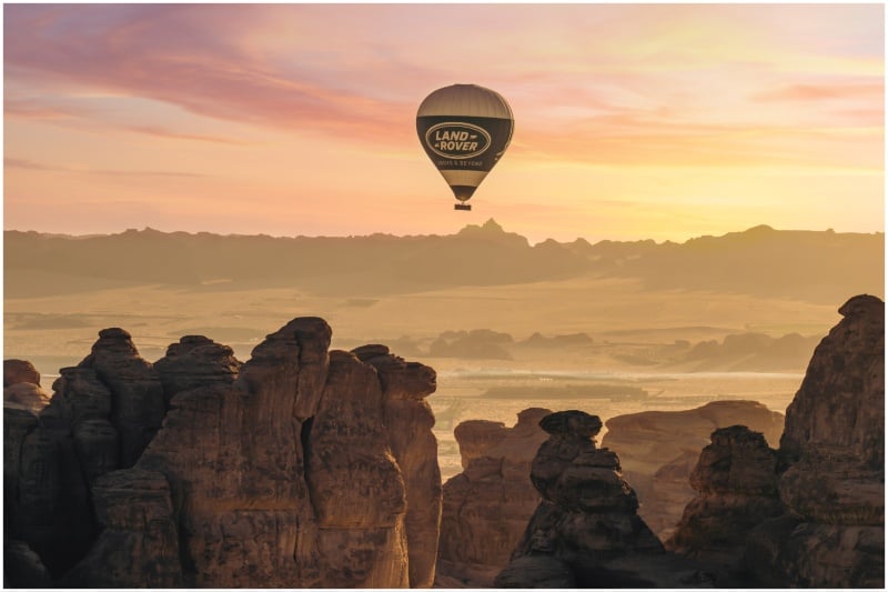 AlUla hot air balloon