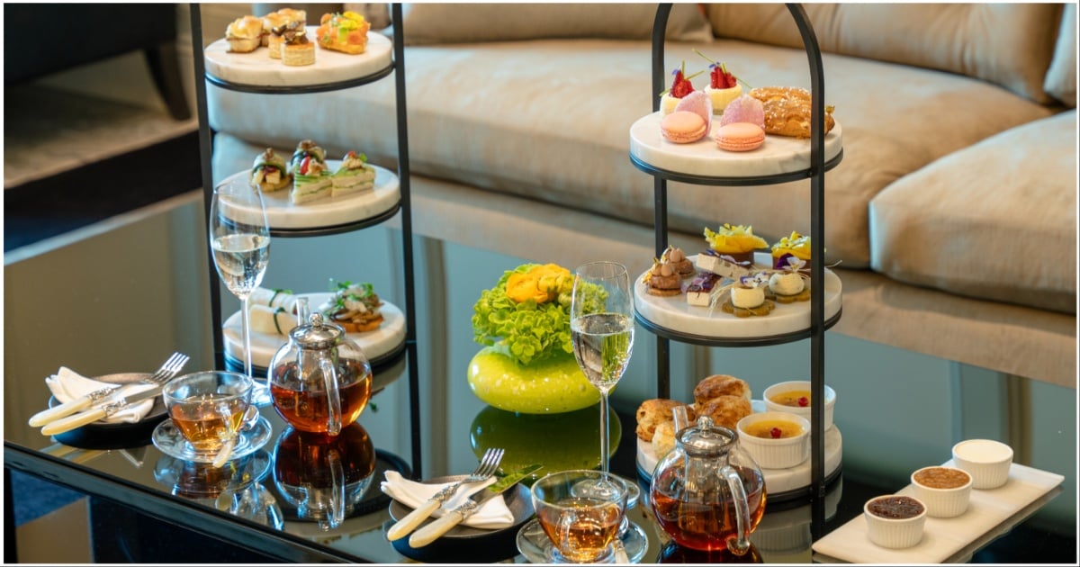 Tuck into a Jo Malone afternoon tea at Fairmont Riyadh