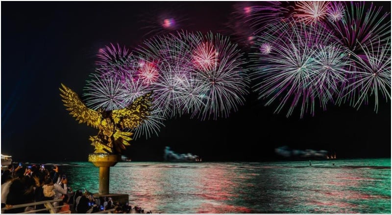 Jeddah fireworks