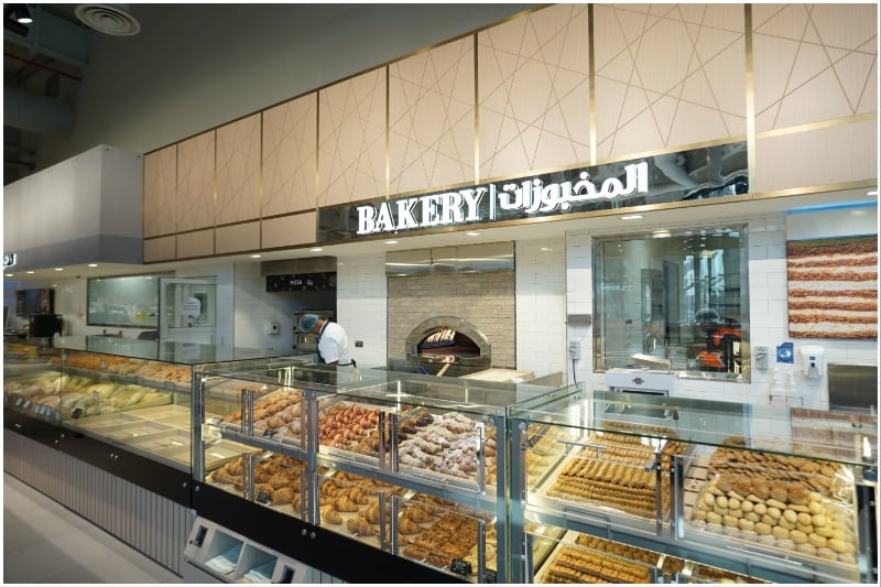 Spinneys La Strada Riyadh bakery