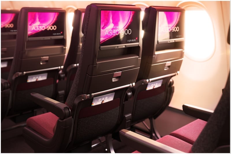 Virgin Atlantic seats