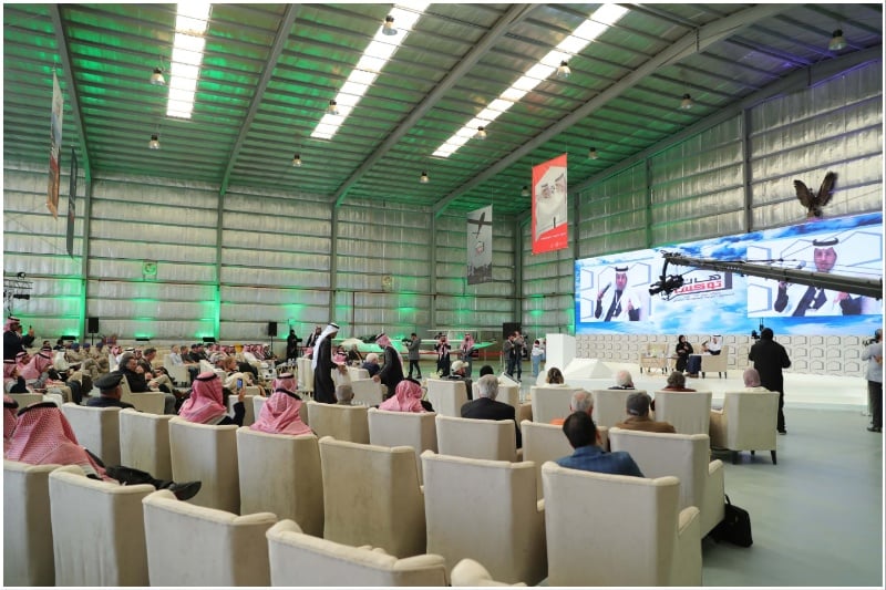 Saudi General Aviation Airshow hangar talk