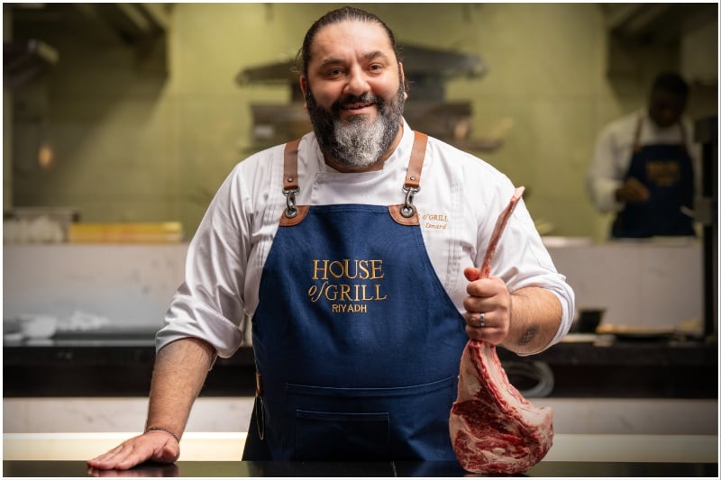 Chef Nicolas Isnard, House of Grill