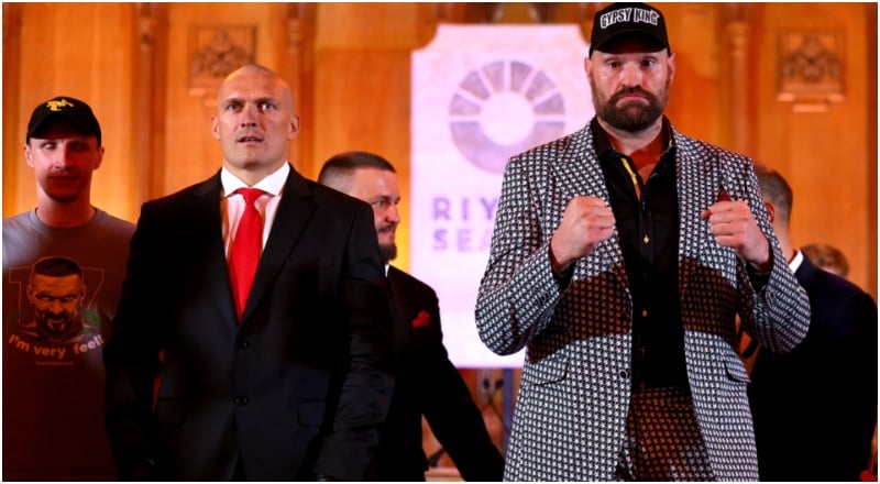 Getty Images - Usyk vs Fury 2 conference