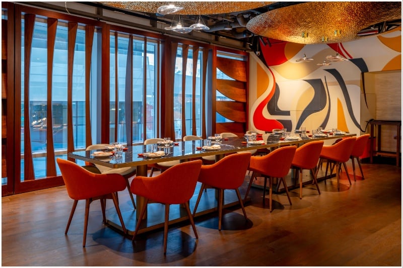 SUSHISAMBA Riyadh private dining space