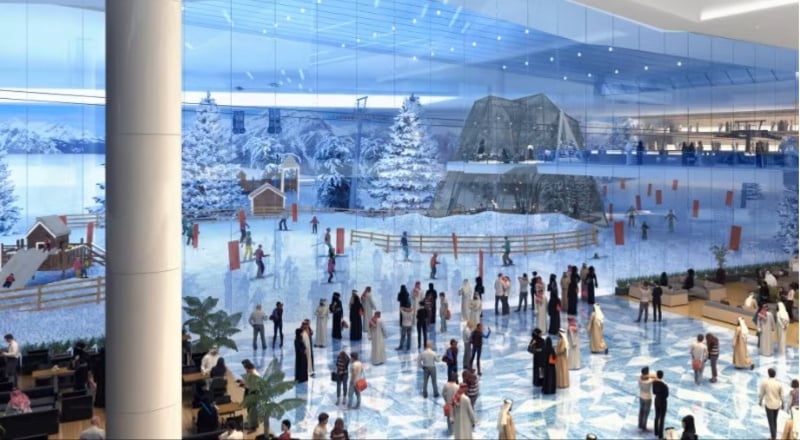 Ski Slope and Snow Park in Riyadh