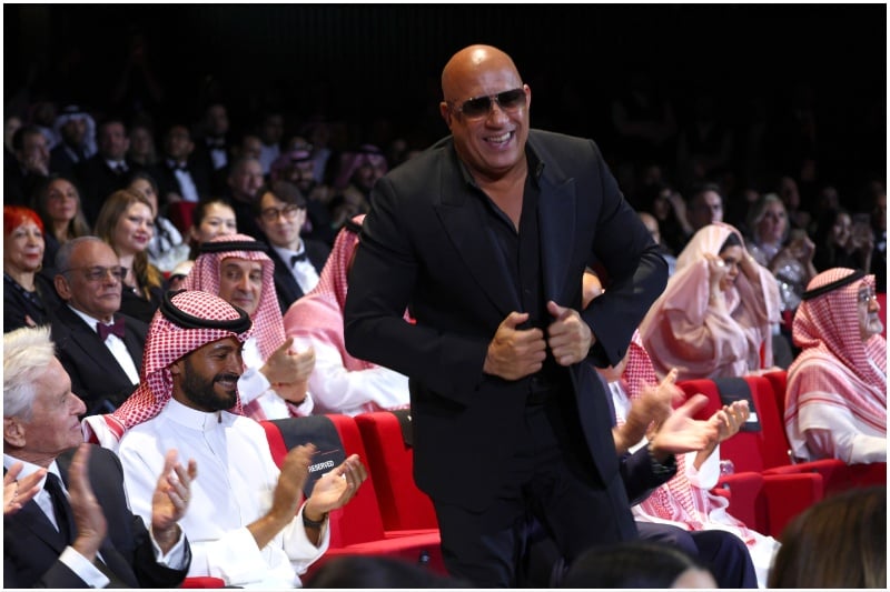 Vin Diesel مشاهير السعودية 