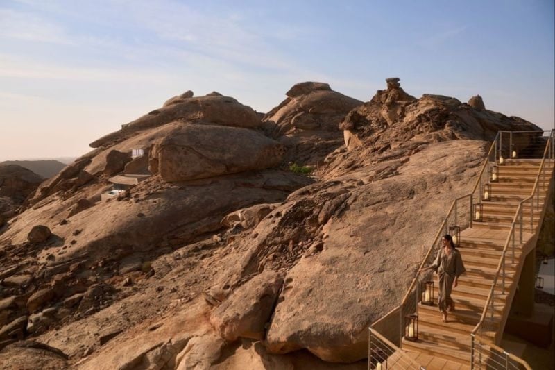 Desert Rock at The Red Sea