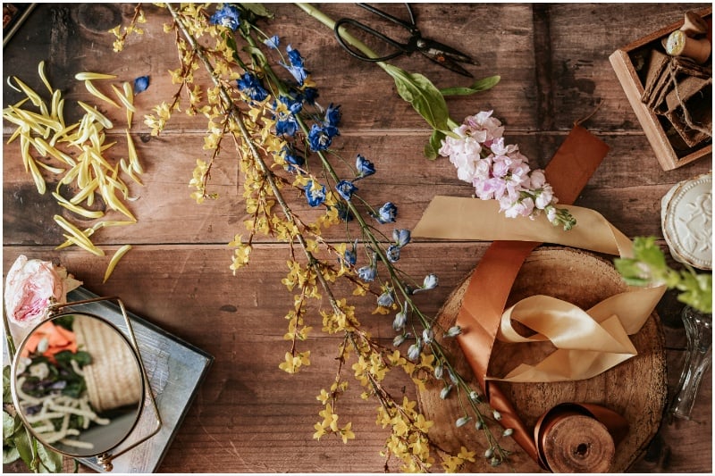 Unsplash floral arrangement