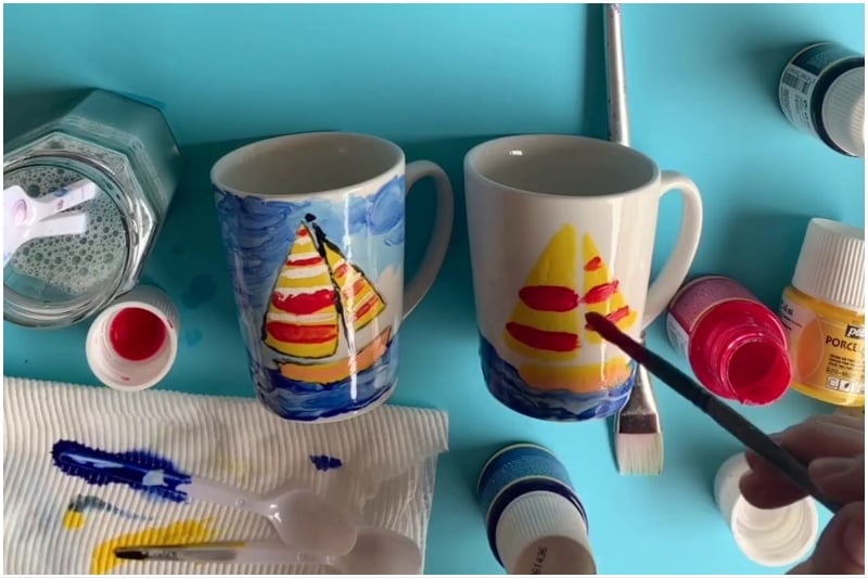 Paint-your-own mug