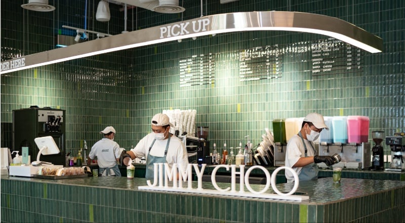 Jimmy Choo x SoMatcha collab