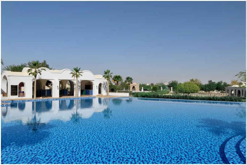 staycations a one-hour drive outside of Riyadh.