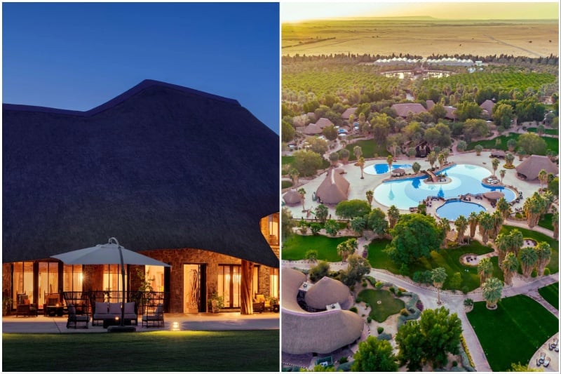 staycations a one-hour drive outside of Riyadh.