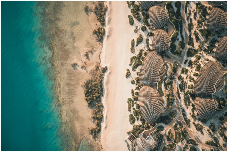 The Red Sea EDITION aerial_Shura Island