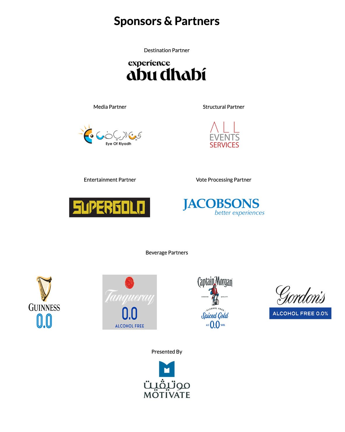 What's On Saudi Arabia Awards