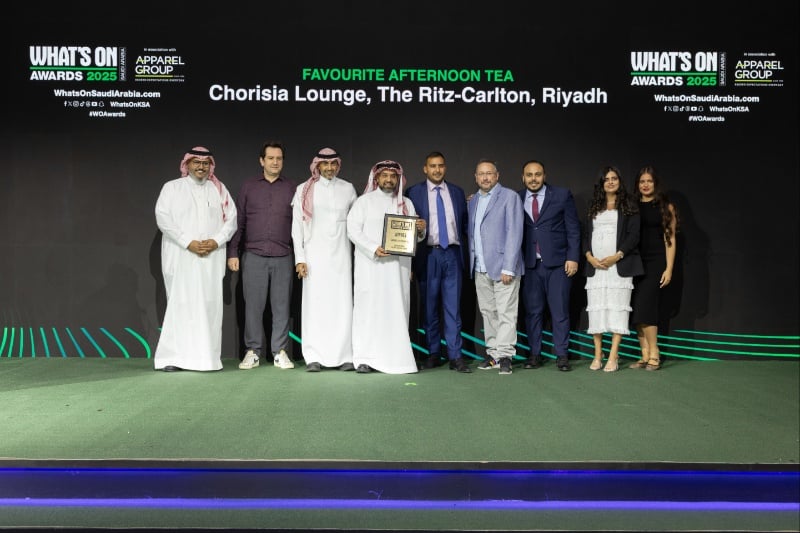 What’s On Saudi Arabia Awards 2025 winners - favourite luxury afternoon tea