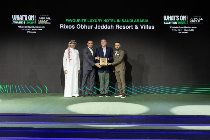What’s On Saudi Arabia Awards 2025 winners - favourite luxury hotel in ksa