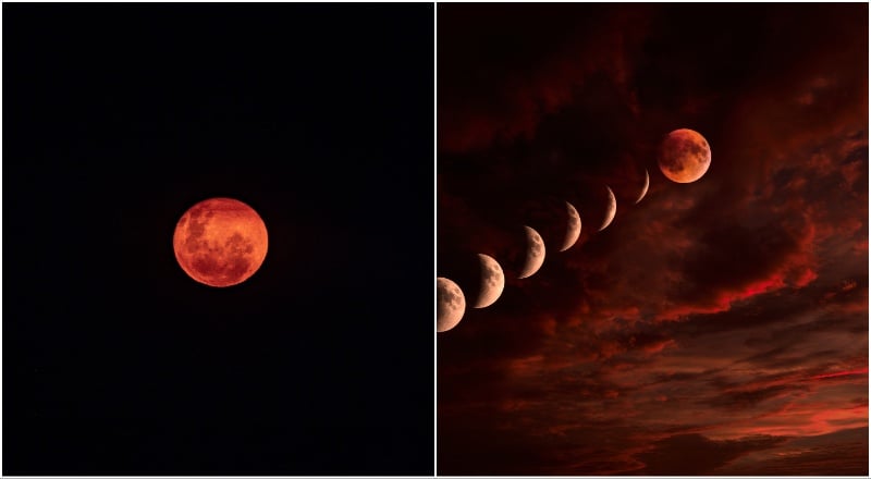 Blood Moon in KSA