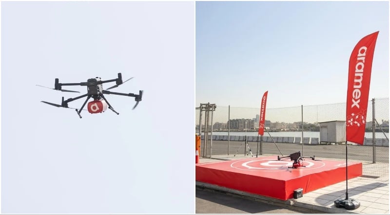 drone parcel delivery in Jeddah