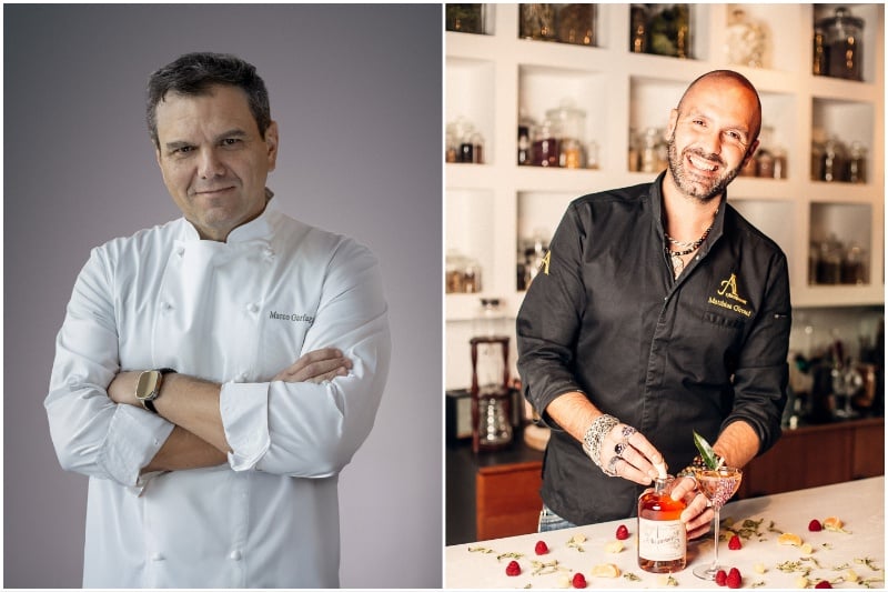 Chef Marco Garfagnini & Chef Mixologist Matthias Giroud