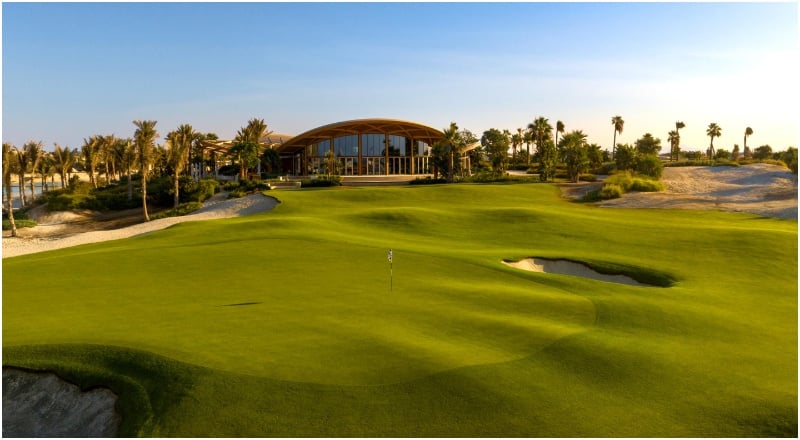 Shura Links 18th hole