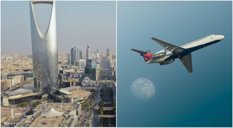 direct flights from Riyadh to the US
