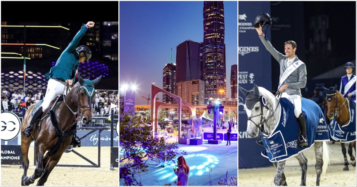 The Longines Global Champions Tour returns to Riyadh this weekend