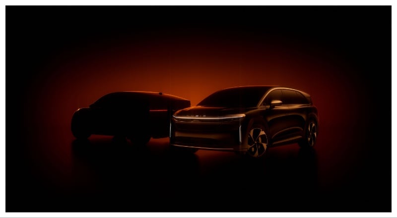 autonomous fleet by Lucid Motors