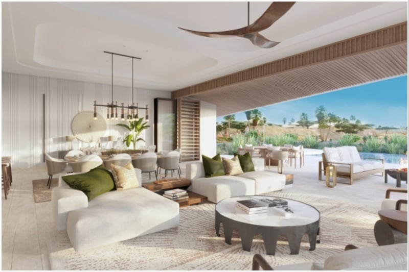 Four Seasons Residences on Shura Island.