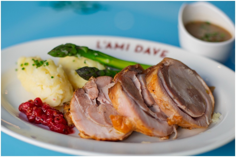 L’ami Dave roasted turkey
