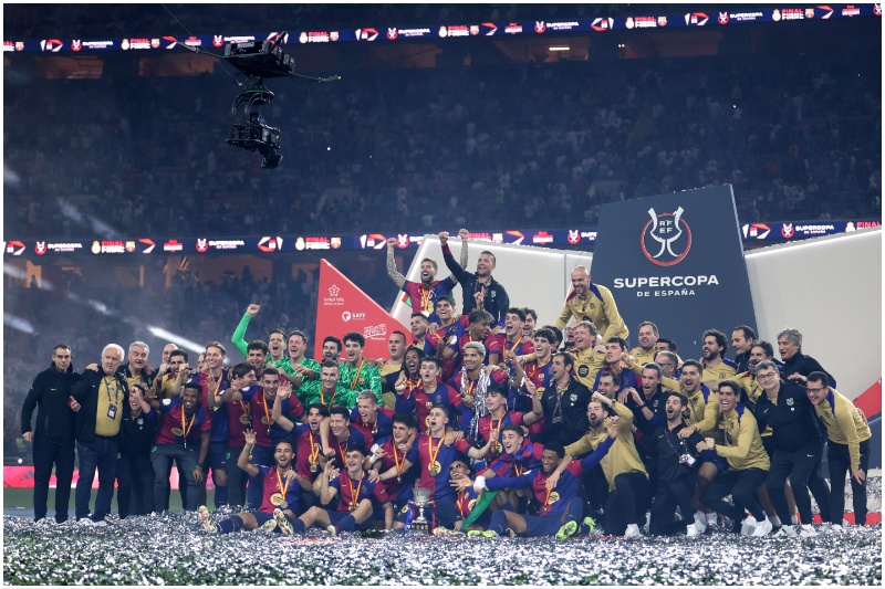 Barcelona won the 2025 Supercopa de España title