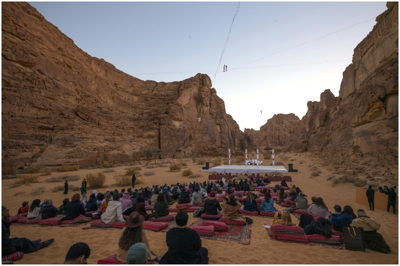 Vertigo, AlUla Arts Festival 2026, Courtesy of Villa Hegra
