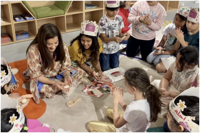 Children's activities at Hayy Explorers
