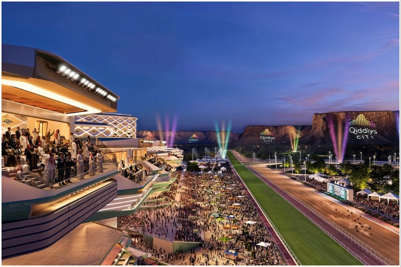 Qiddiya City’s horse racing venue
