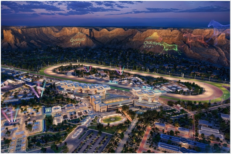 Qiddiya City’s horse racing venue