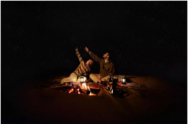 A magical journey among the stars AlUla