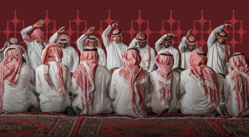 Traditional Arts Festival in Diriyah. 